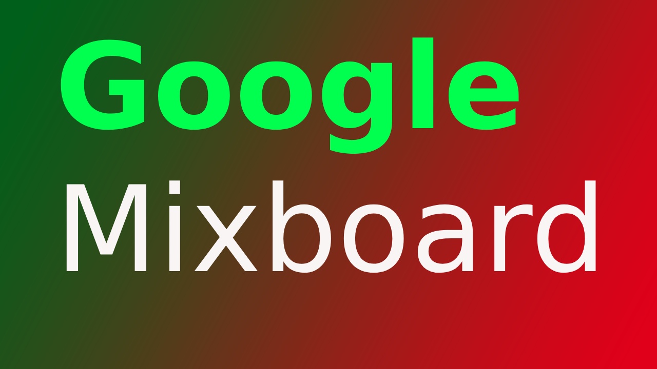 Mixboard app का इंटरफेस दिखाता हुआ एक AI-जनरेटेड मूड बोर्ड जिसमें आधुनिक डिजाइन और रंगों का इस्तेमाल हुआ है।