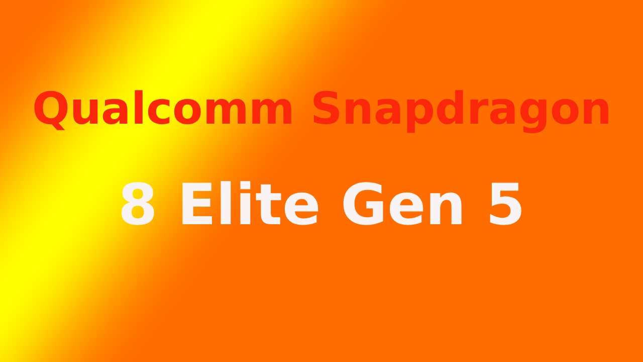 MediaTek Dimensity 9500 और Qualcomm Snapdragon 8 Elite Gen 5 Processor की तुलना दर्शाता एक इन्फोग्राफिक।