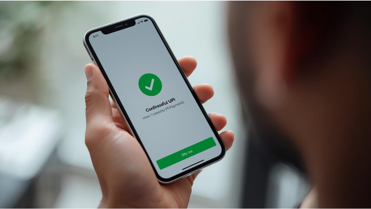 OpenAI ChatGPT UPI Payment Option India,एक आदमी अपने फोन पर चैटजीपीटी ऐप खोले हुए है, और स्क्रीन पर यूपीआई पेमेंट सफल होने की हरी टिक दिख रही है।
