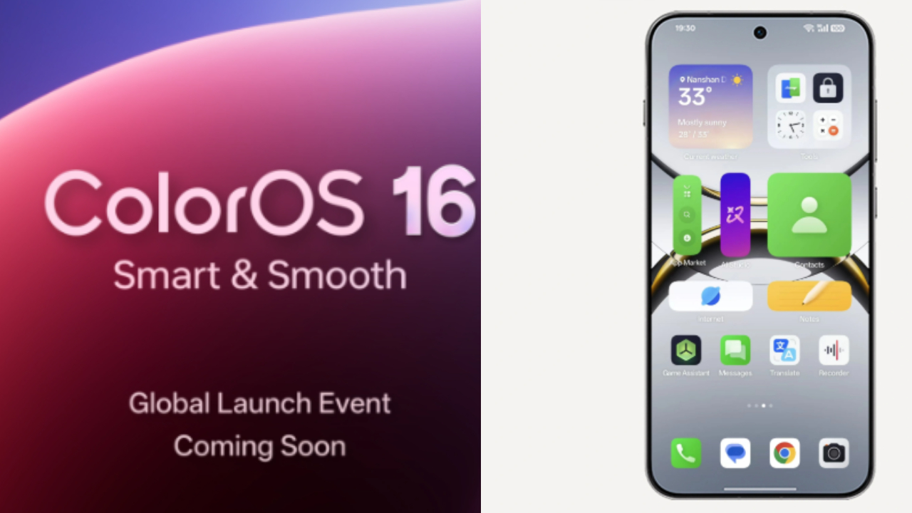 Oppo Android 16 Eligible devices, Oppo स्मार्टफोन पर Android 16 आधारित नया ColorOS 16 यूज़र इंटरफ़ेस और फीचर्स जैसे AI सुधार, स्मूथ एनिमेशन, और अपडेटेड डिज़ाइन