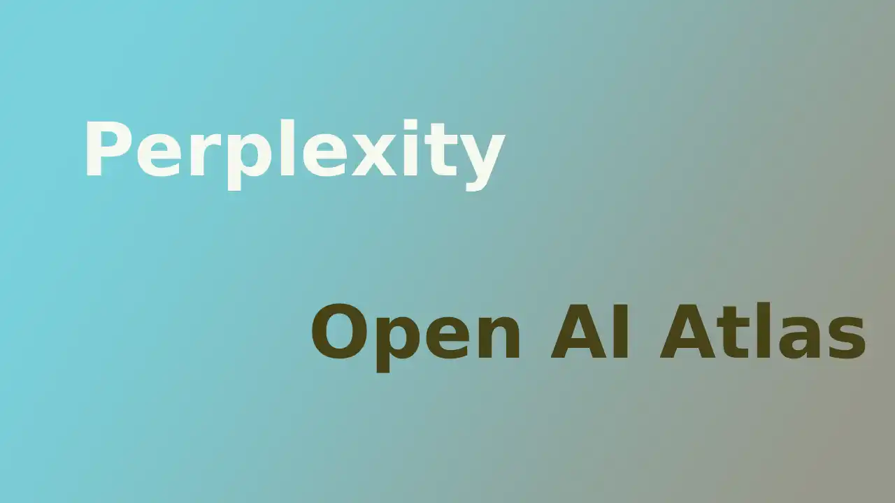 Perplexity Comet Browser Review,OpenAI Atlas और Perplexity Comet AI ब्राउज़र की तुलना करता हुआ स्क्रीनशॉट, जो दोनों ब्राउज़रों के फीचर्स और प्रदर्शन को दर्शाता है।