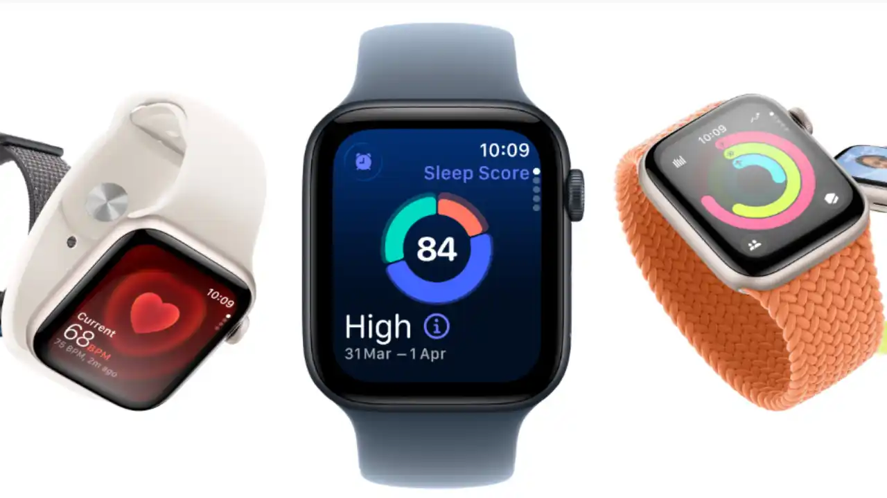 Apple Watch Series 9 डिस्प्ले जो 150 BPM से अधिक की हृदय गति दर्शा रहा है, जिसने एक जान बचाई।