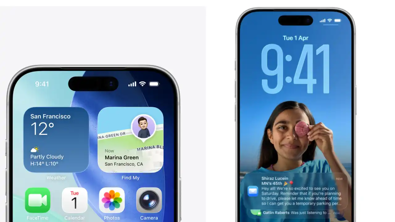 iPhone स्क्रीन पर Apple iOS 26.2 अपडेट नोटिफिकेशन दिखता हुआ, Apple की सेटिंग्स पेज, नया Tinted Liquid Glass फीचर और आने वाले अपडेट्स का संकेत