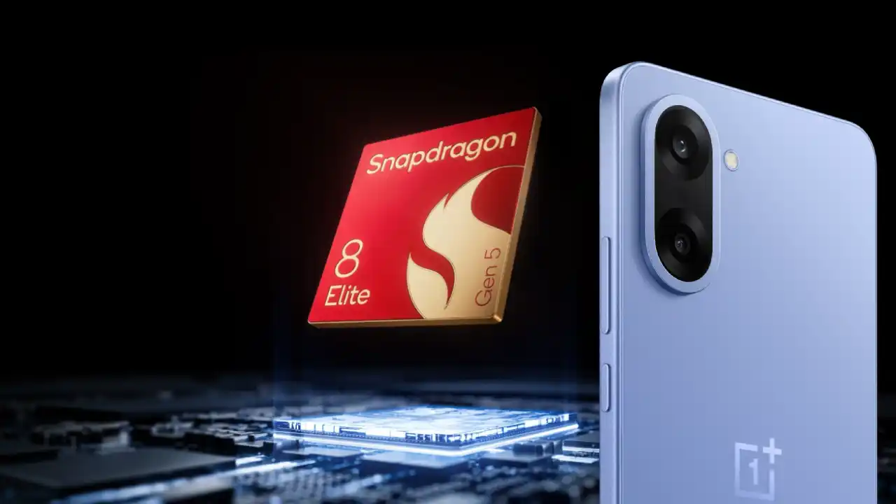 OnePlus 15 smartphone showcasing OP Gaming Core and Next-Gen Latest Gaming Technology for ultra-smooth 120FPS gaming performance with Tri-Chip architecture and HyperRendering engine.