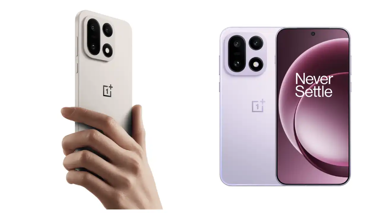 Oneplus 15 Color Design Reveal,OnePlus 15 स्मार्टफोन का नया Ultra Violet रंग और ड्यूल ग्लास फिनिश डिजाइन, Snapdragon 8 Elite Gen 5 प्रोसेसर के साथ