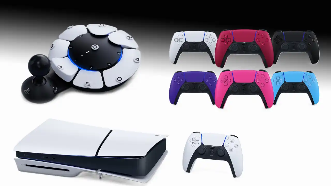 प्लेस्टेशन इंडिया होलीडे सेल का प्रमोशनल पोस्टर: PS5 एक्सेसरीज जैसे VR2 हेडसेट, ड्यूलसेंस कंट्रोलर और टॉप गेम्स पर ₹10,000 तक छूट के साथ आकर्षक डिस्काउंट ग्राफिक्स, Playstation India Price हाइलाइट्स स