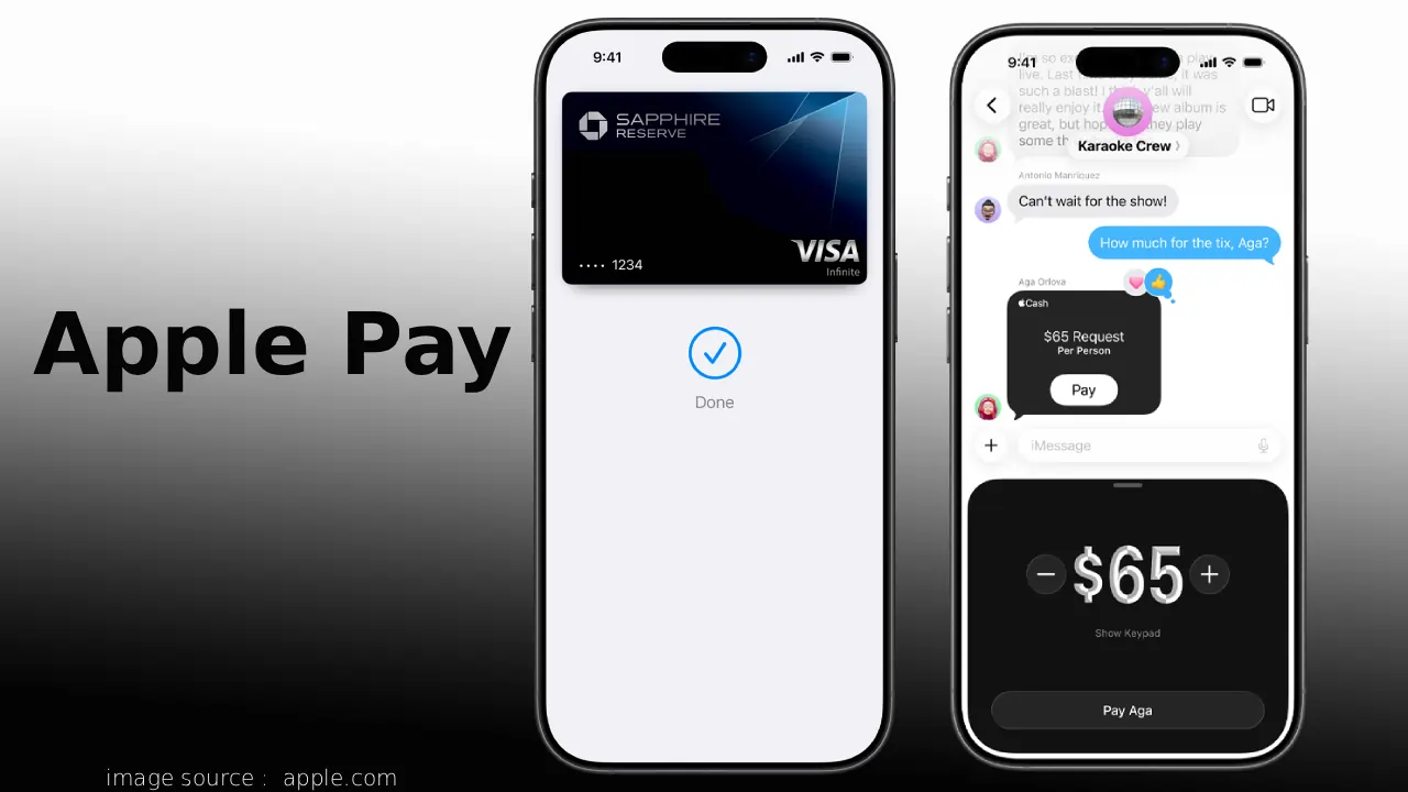 Apple Pay India का लोगो UPI आइकन और iPhone के साथ, 2026 लॉन्च की हेडलाइन के नीचे चमकता NFC पेमेंट ग्राफिक।