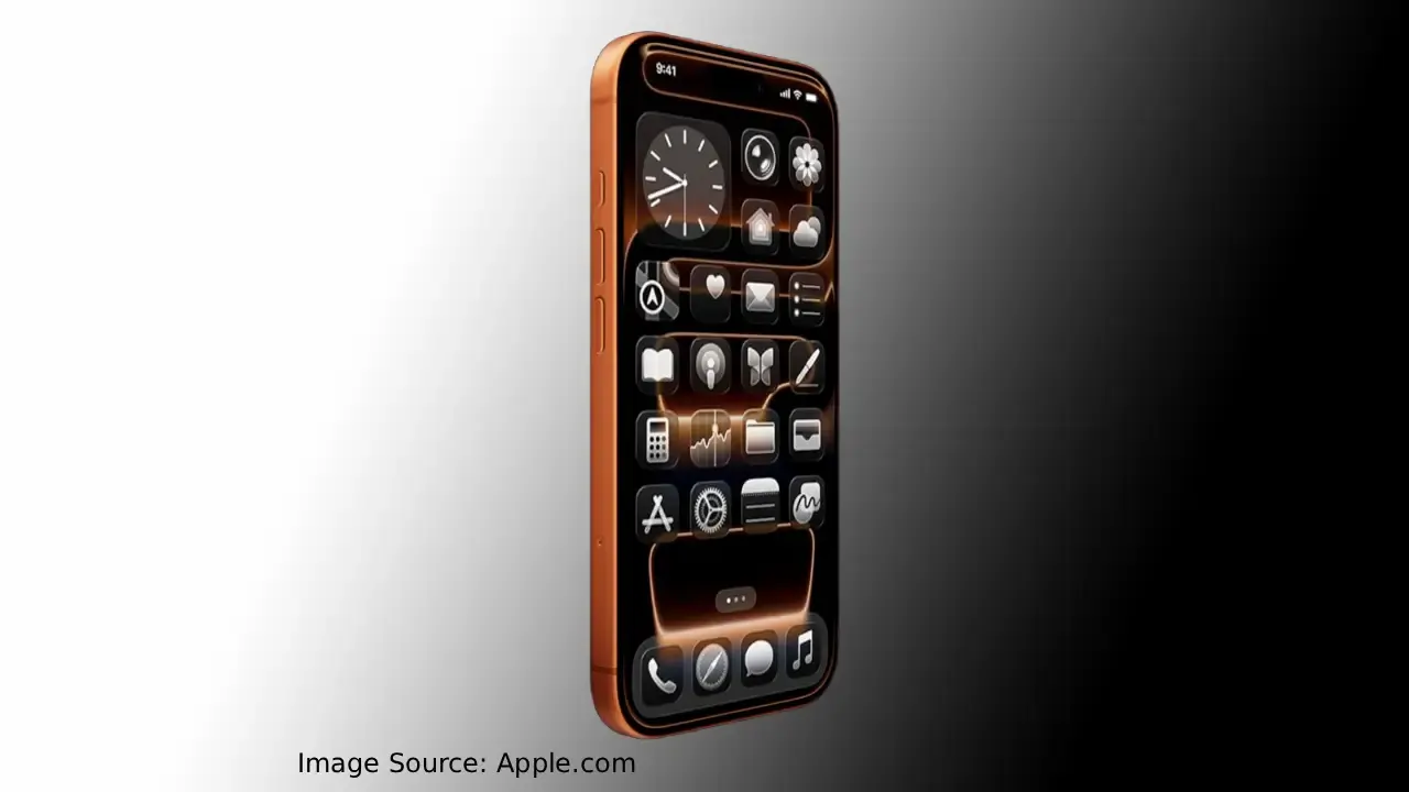 Apple iPhone 17e लीक इमेज: डायनामिक आइलैंड डिस्प्ले, A19 चिप, 48MP कैमरा दिखाते हुए फोन का रेंडर। iPhone 17e leaks में फरवरी 2026 लॉन्च, भारत में ₹55,000 कीमत।