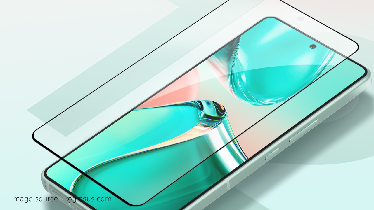 Asus Smartphone Company लोगो के साथ Zenfone और ROG Phone ग्राफिक, 2026 में मोबाइल सर्विस और सपोर्ट जारी रहने का संकेत, नए स्मार्टफोन लॉन्च पर रोक