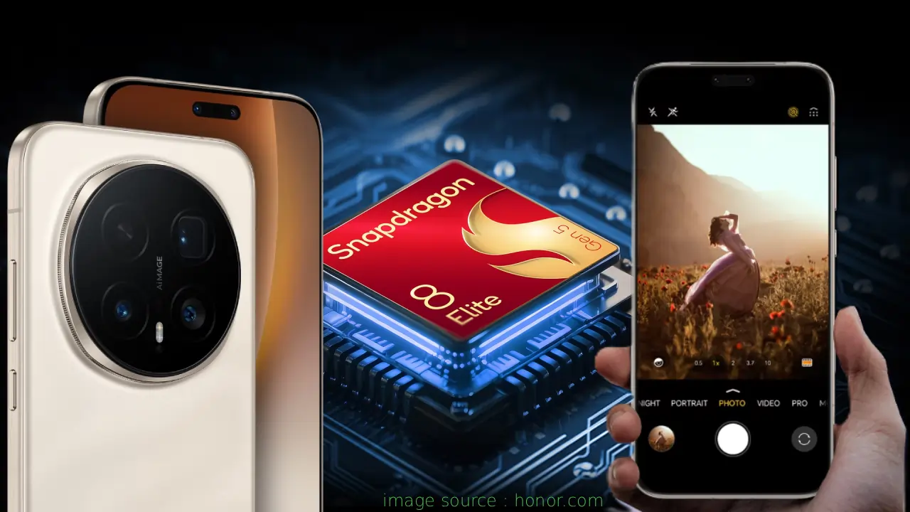 Honor Magic 8 Pro Air leaks: स्लिम 6.1mm बॉडी, 5500mAh बैटरी और Porsche Design वेरिएंट का रेंडर इमेज।