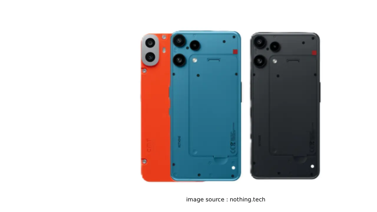 Nothing Phone 3a Pro का साफ लॉकस्क्रीन, जहां पहले विवादास्पद 'लॉक ग्लिंप्स' ऐड्स दिखते थे, अब कंपनी ने इन्हें हटा दिया है। पारदर्शी डिज़ाइन और Glyph लाइट्स के साथ मॉडर्न स्मार्टफोन।