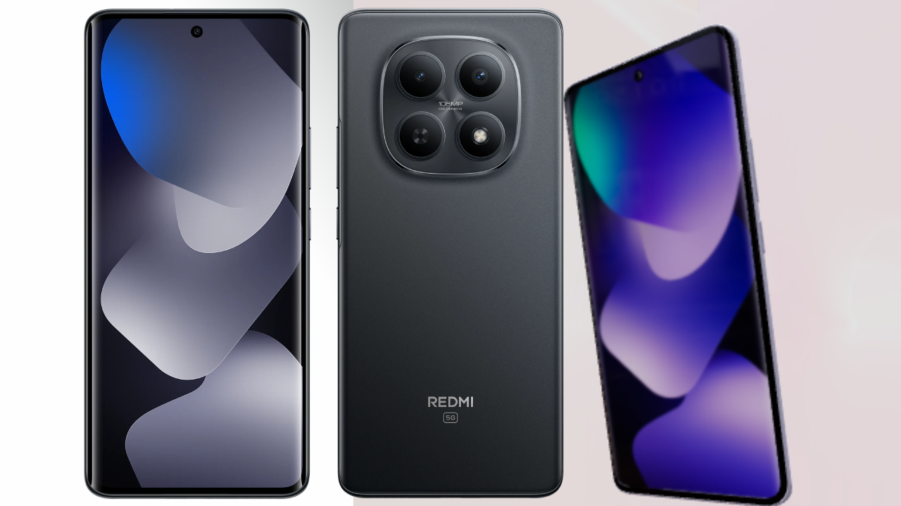 Redmi Note 15 5G Specs का क्लोज-अप शॉट: "Redmi Note 15 5G के डिस्प्ले का क्लोज-अप दृश्य, जिस पर इसकी 120Hz रिफ्रेश रेट और उज्ज्वल AMOLED स्क्रीन दिखाई दे रही है।