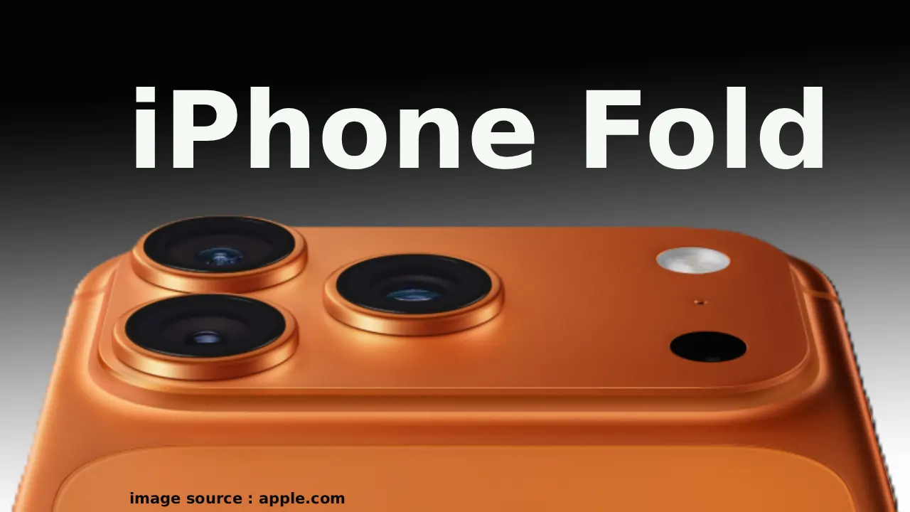 iPhone Fold 2026 कांसेप्ट इमेज: फोल्डेबल डिजाइन A20 Pro चिप, C2 मॉडेम, 7.8-इंच स्क्रीन के साथ। Apple का पहला फोल्डेबल स्मार्टफोन लॉन्च अपेक्षाएं।