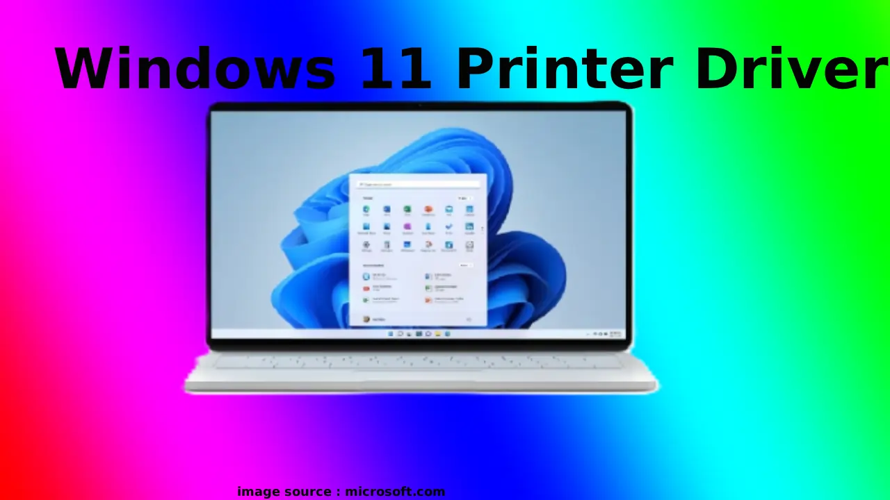Windows 11 होमस्क्रीन पर पुराना प्रिंटर जो ‘Unsupported’ स्टेटस दिखा रहा हो, इसके साथ नोटिफिकेशन बॉक्स में ‘Windows 11 Printer Driver not available’ मैसेज दिखाई दे रहा हो।