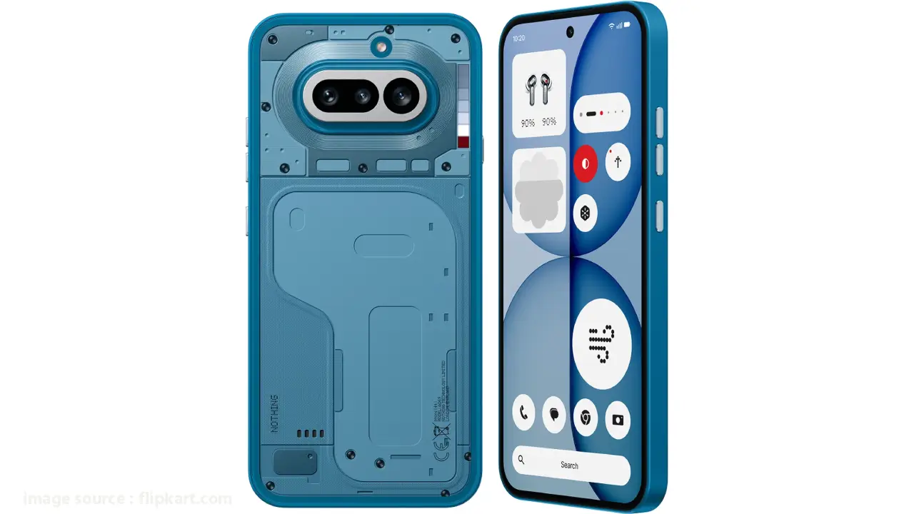 Nothing Phone (3) स्क्रीन पर प्रदर्शित Nothing OS 4.1 update के साथ नया AI‑आधारित Essential Voice डिक्शन टूल, जो बोले गए शब्दों को तुरंत साफ‑सुथरे टेक्स्ट में बदलता है।